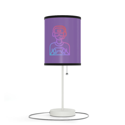 Lamp on a Stand, US|CA plug: Gaming Lite Purple