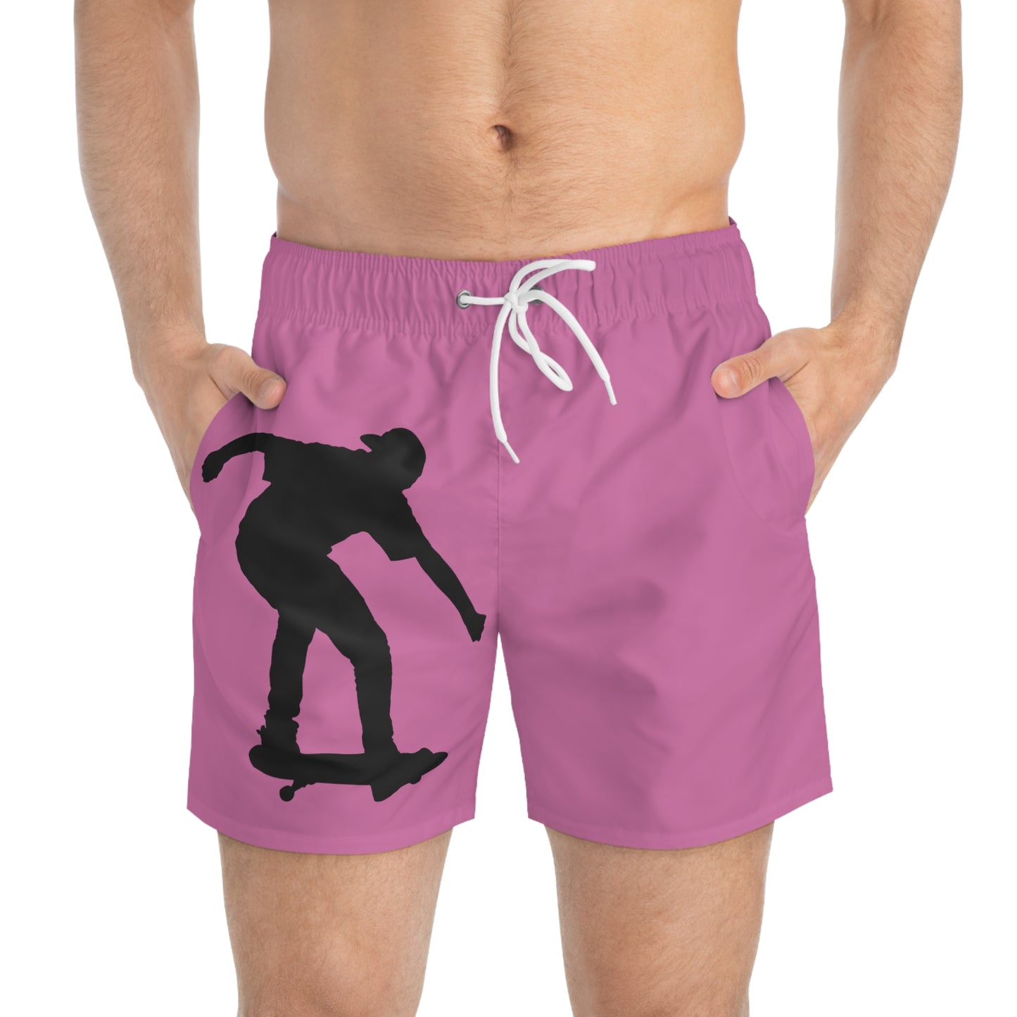 Swim Trunks: Skateboarding Lite Pink