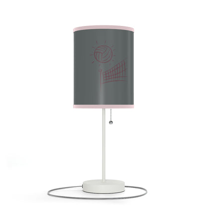 Lamp on a Stand, US|CA plug: Volleyball Dark Grey