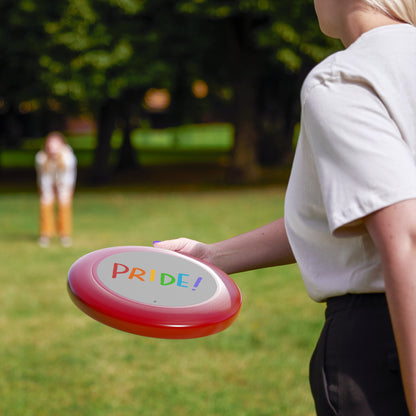 Frisbee: LGBTQ Pride Lite Grey