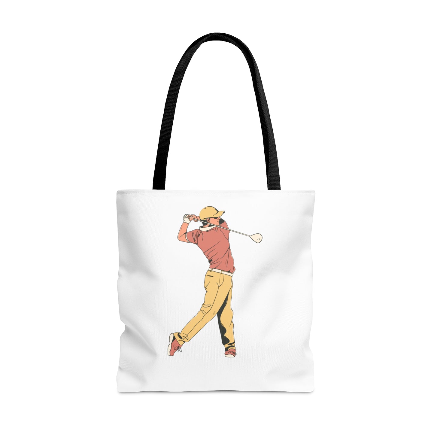 Tote Bag: Golf White