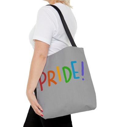 Tote Bag: LGBTQ Pride Lite Grey