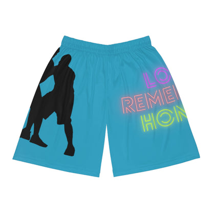 Basketball Shorts: Basketball Turquoise