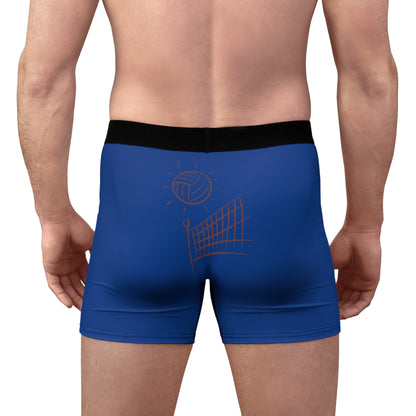 Men's Boxer Briefs: Volleyball Dark Blue