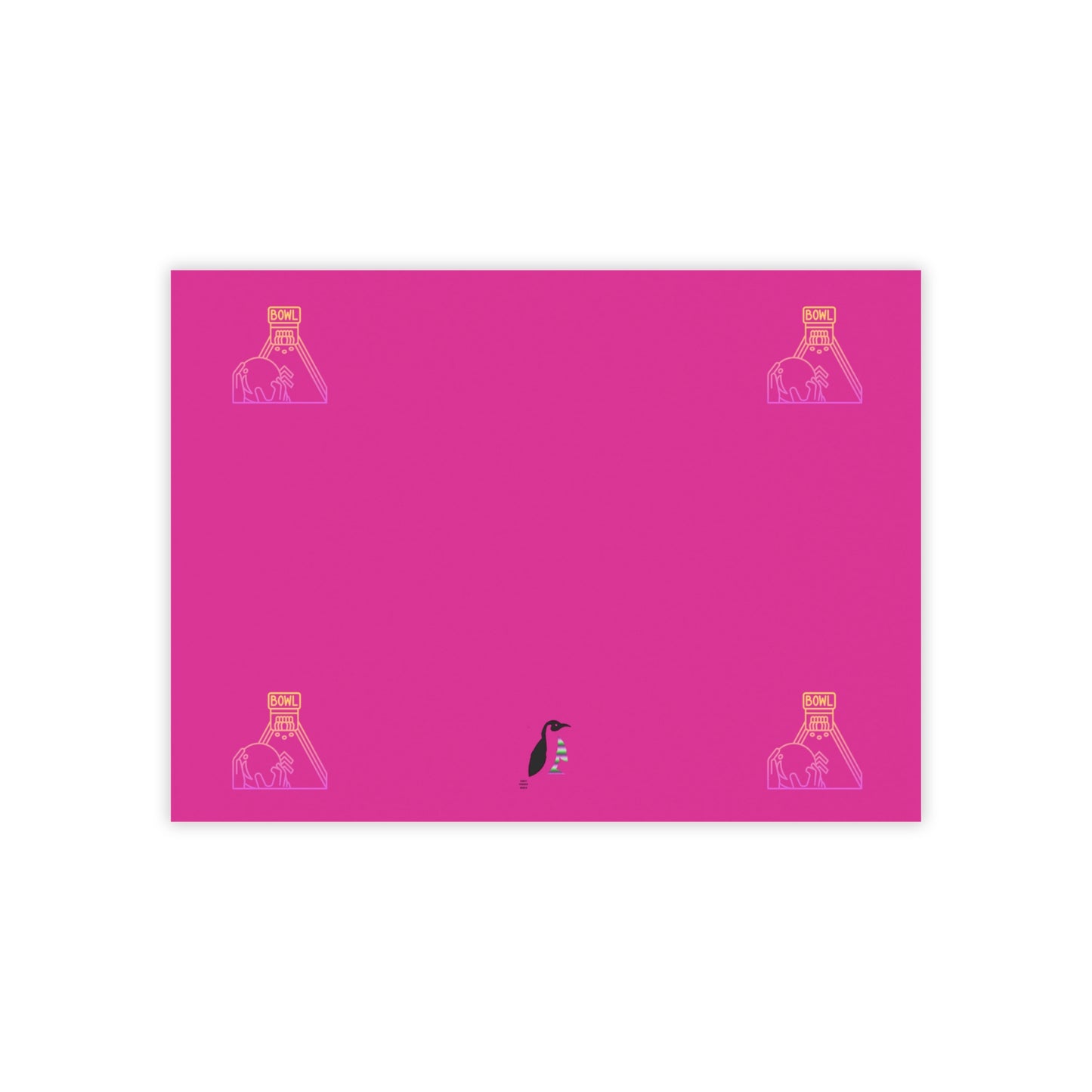 Post-it® Note Pads: Bowling Pink