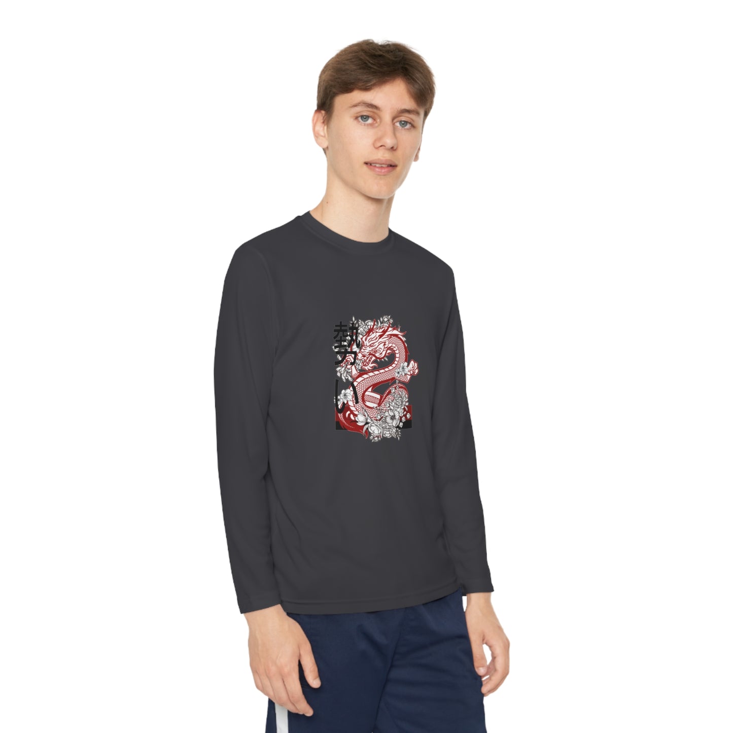 Youth Long Sleeve Competitor Tee: Dragons