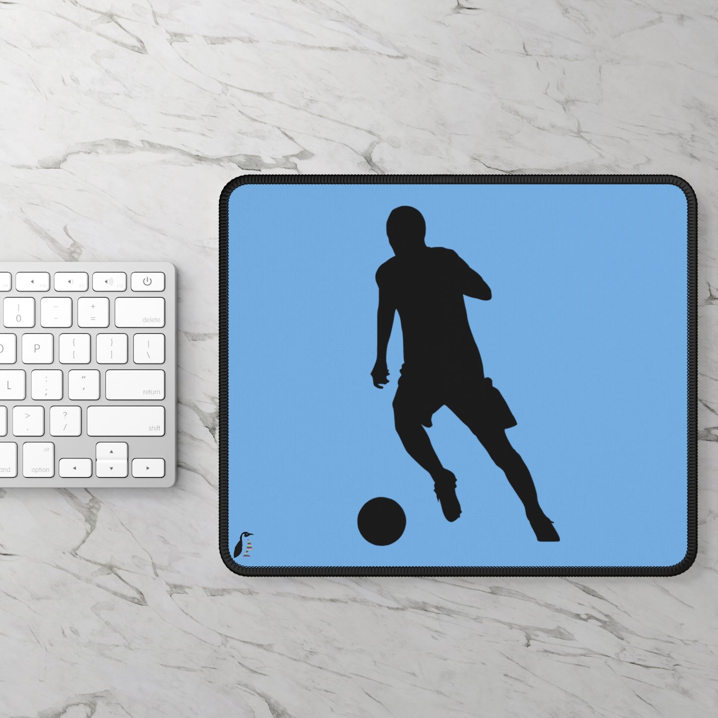 Gaming Mouse Pad: Soccer Lite Blue