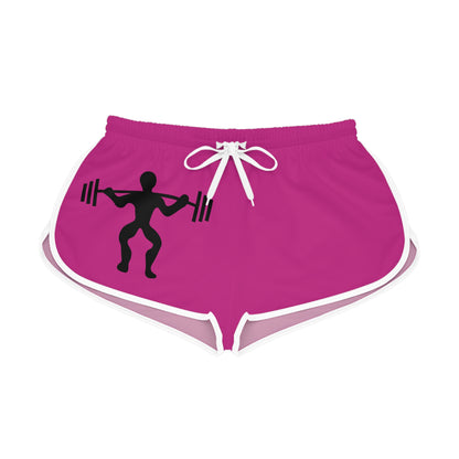 Women's Relaxed Shorts: Weightlifting Pink