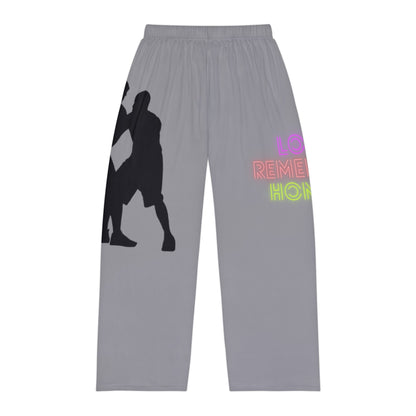 Men's Pajama Pants: Basketball Grey