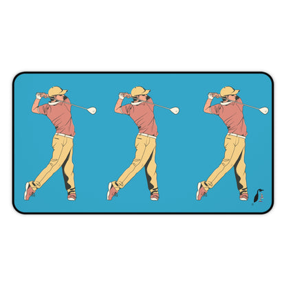 Desk Mat: Golf Turquoise