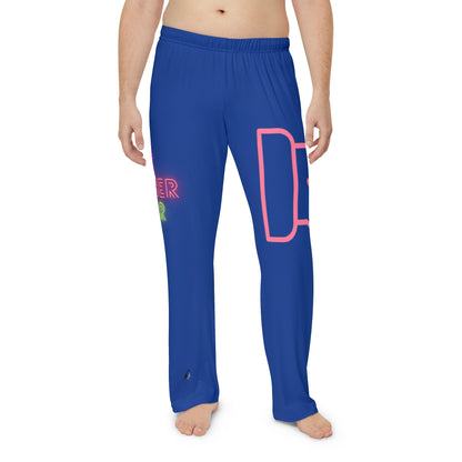 Men's Pajama Pants: Fight Cancer Dark Blue