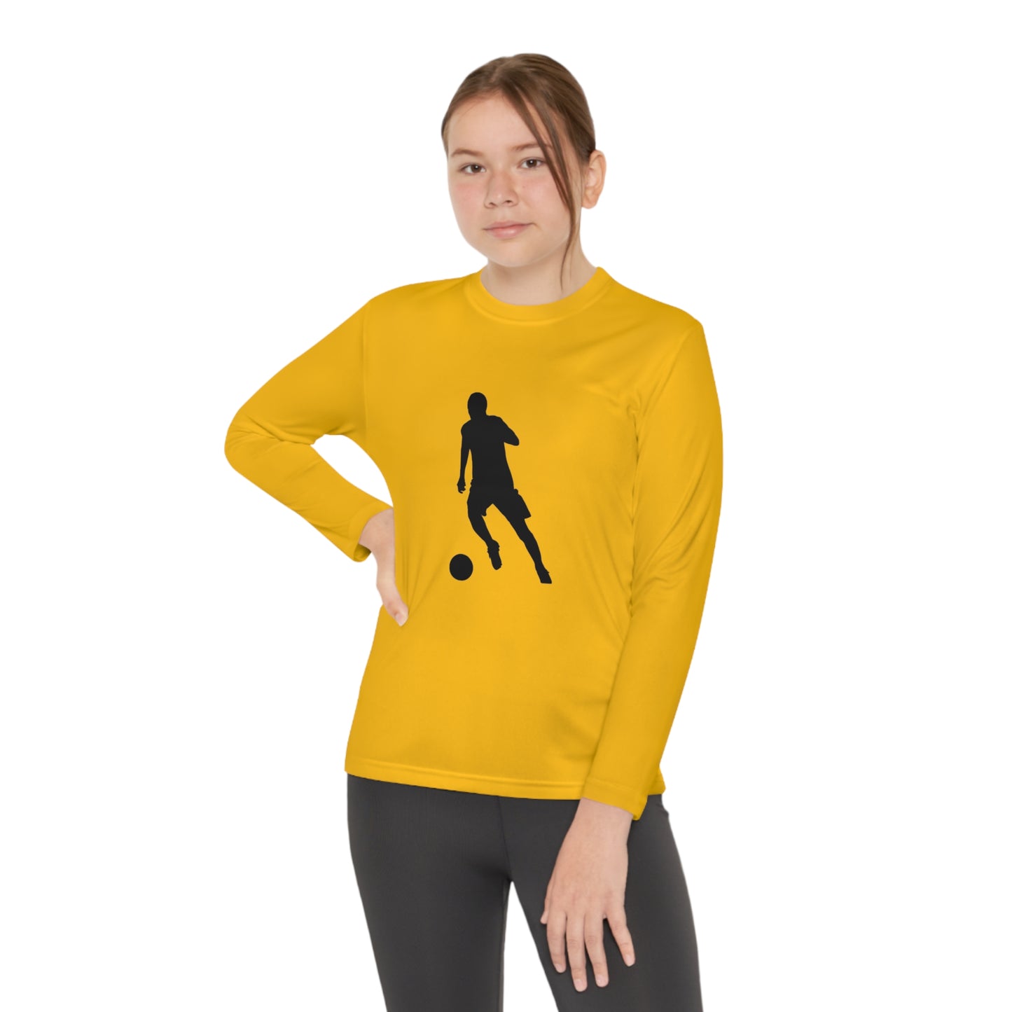 Youth Long Sleeve Competitor Tee: Soccer