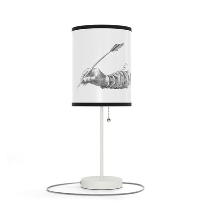 Lamp sa isang Stand, US|CA plug: Writing White 