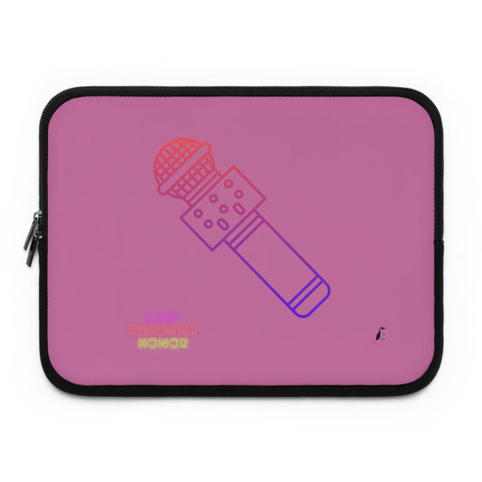 Laptop Sleeve: Music Lite Pink