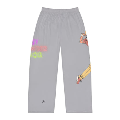 Men's Pajama Pants: Golf Lite Grey