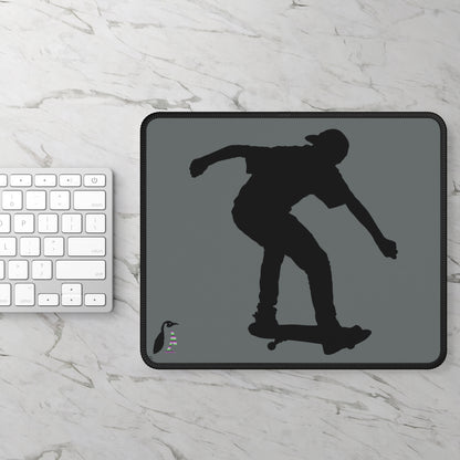 Gaming Mouse Pad: Skateboarding Dark Grey