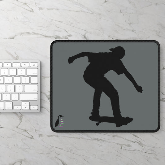 Gaming Mouse Pad: Skateboarding Dark Grey