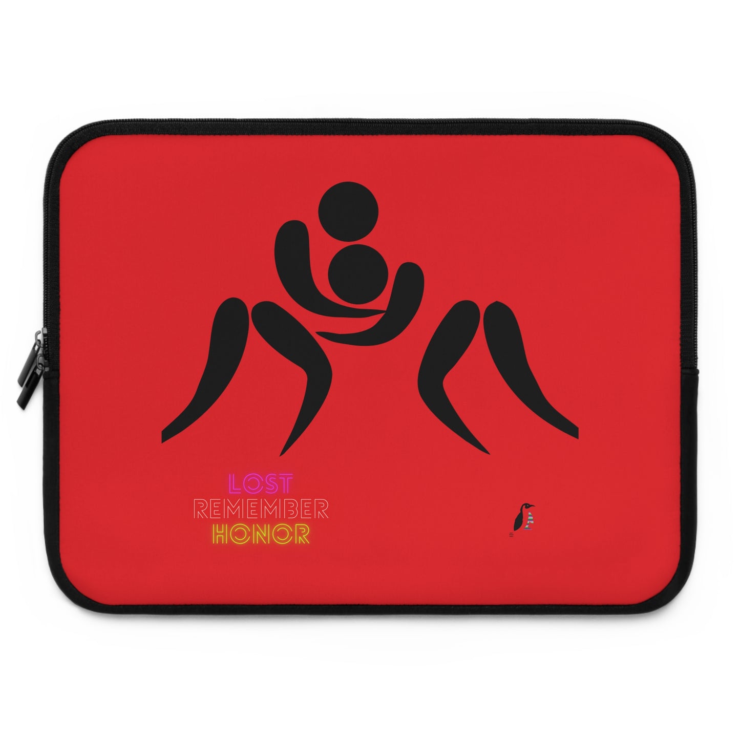 Laptop Sleeve: Wrestling Red