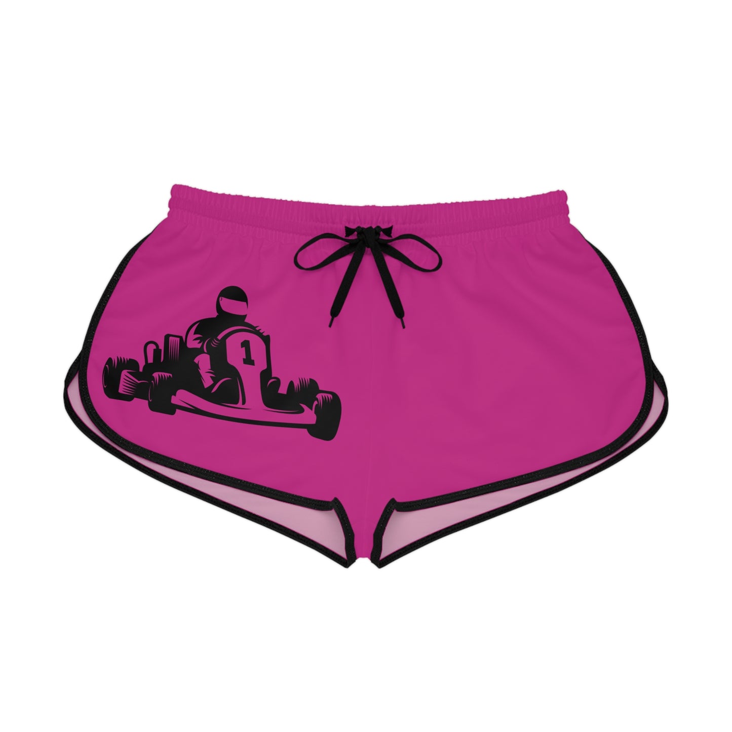 Women's Relaxed Shorts: Racing Pink