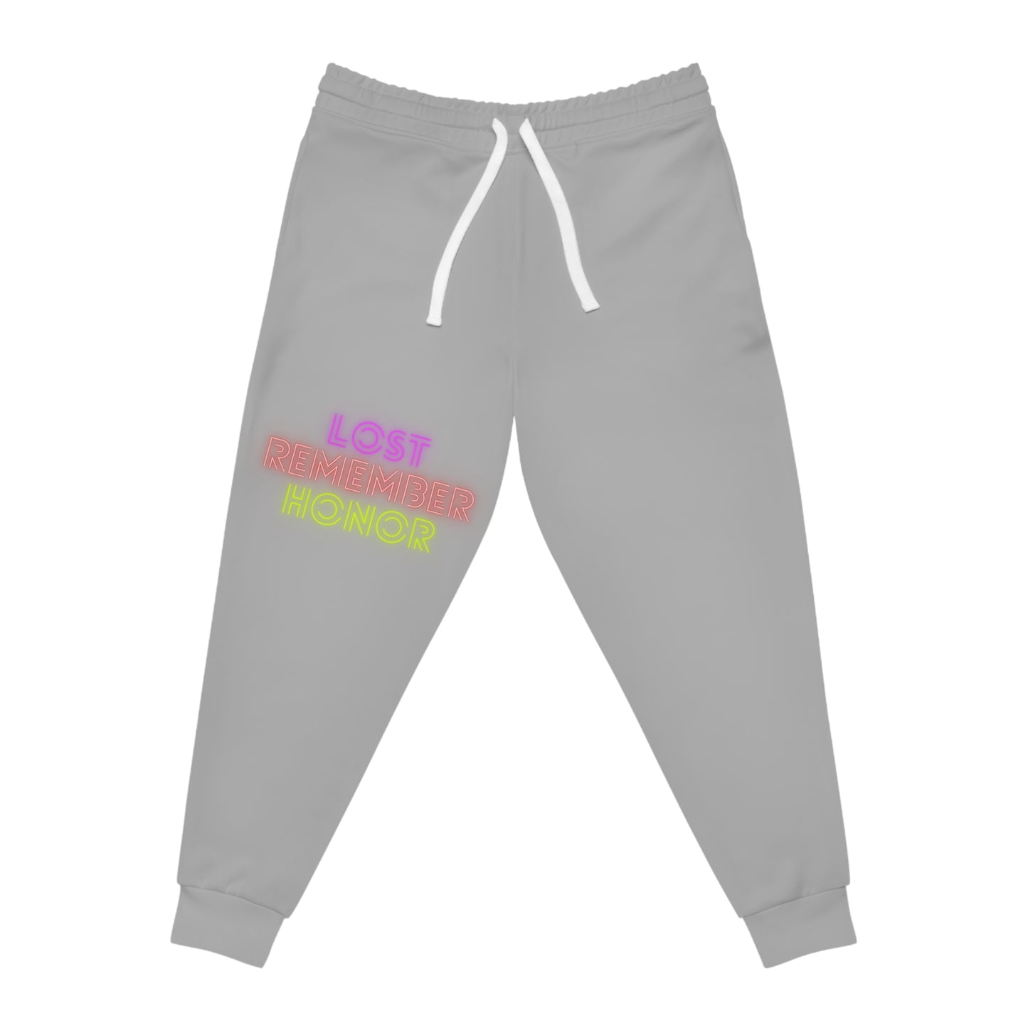 Athletic Joggers: Lost Remember Honor Lite Grey