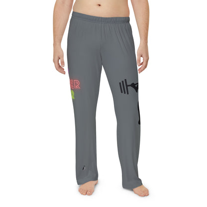 Men's Pajama Pants: Weightlifting Dark Grey