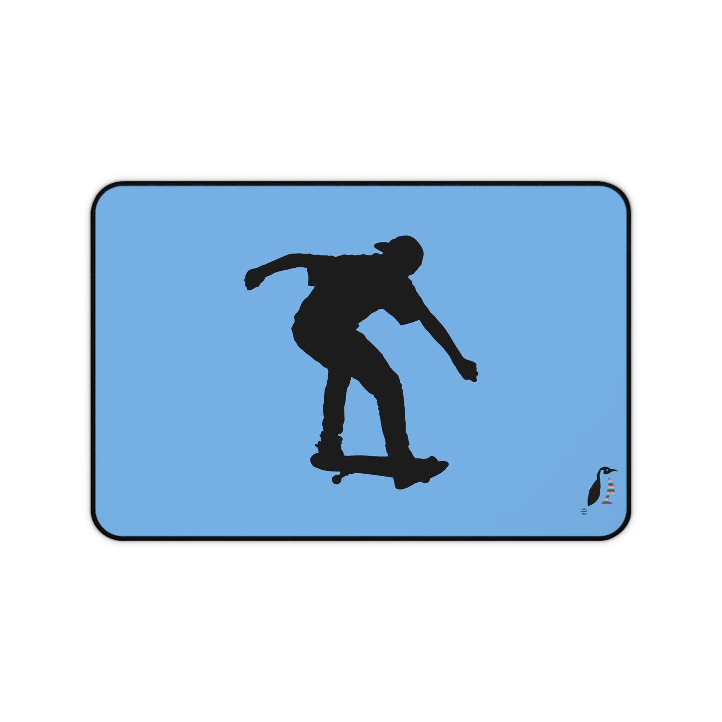 Desk Mat: Skateboarding Lite Blue