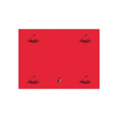 Post-it® Note Pads: Writing Dark Red