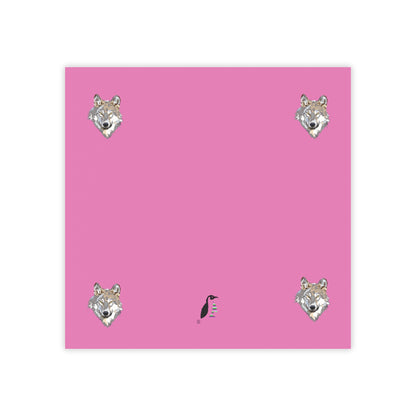 Post-it® Note Pads: Wolves Lite Pink