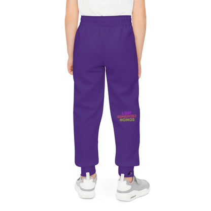 Youth Joggers: Gaming Purple