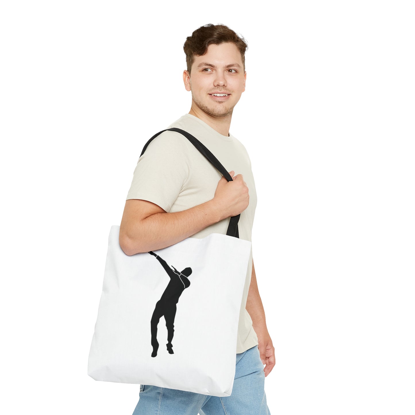 Tote Bag: Dance White