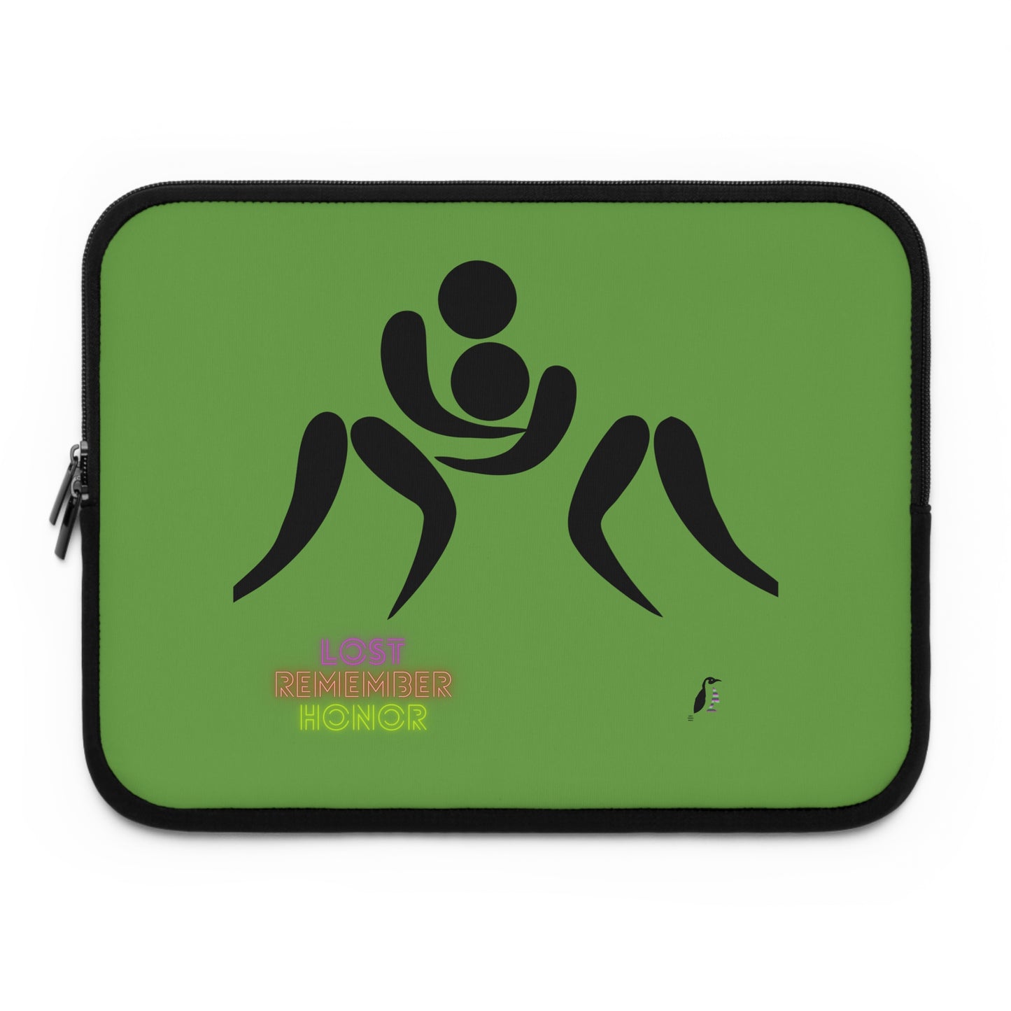 Laptop Sleeve: Wrestling Green