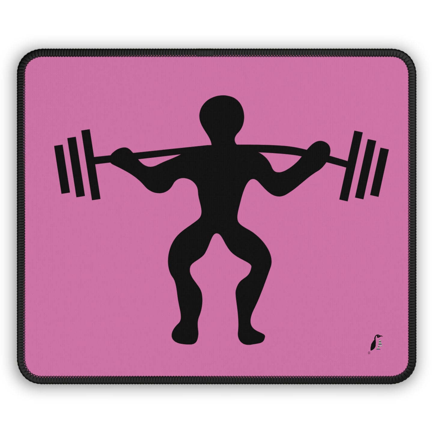 Gaming Mouse Pad: Weightlifting Lite Pink