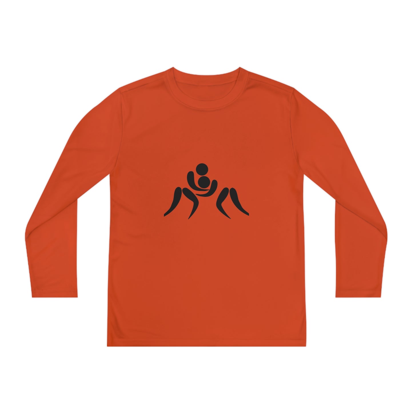 Youth Long Sleeve Competitor Tee: Wrestling