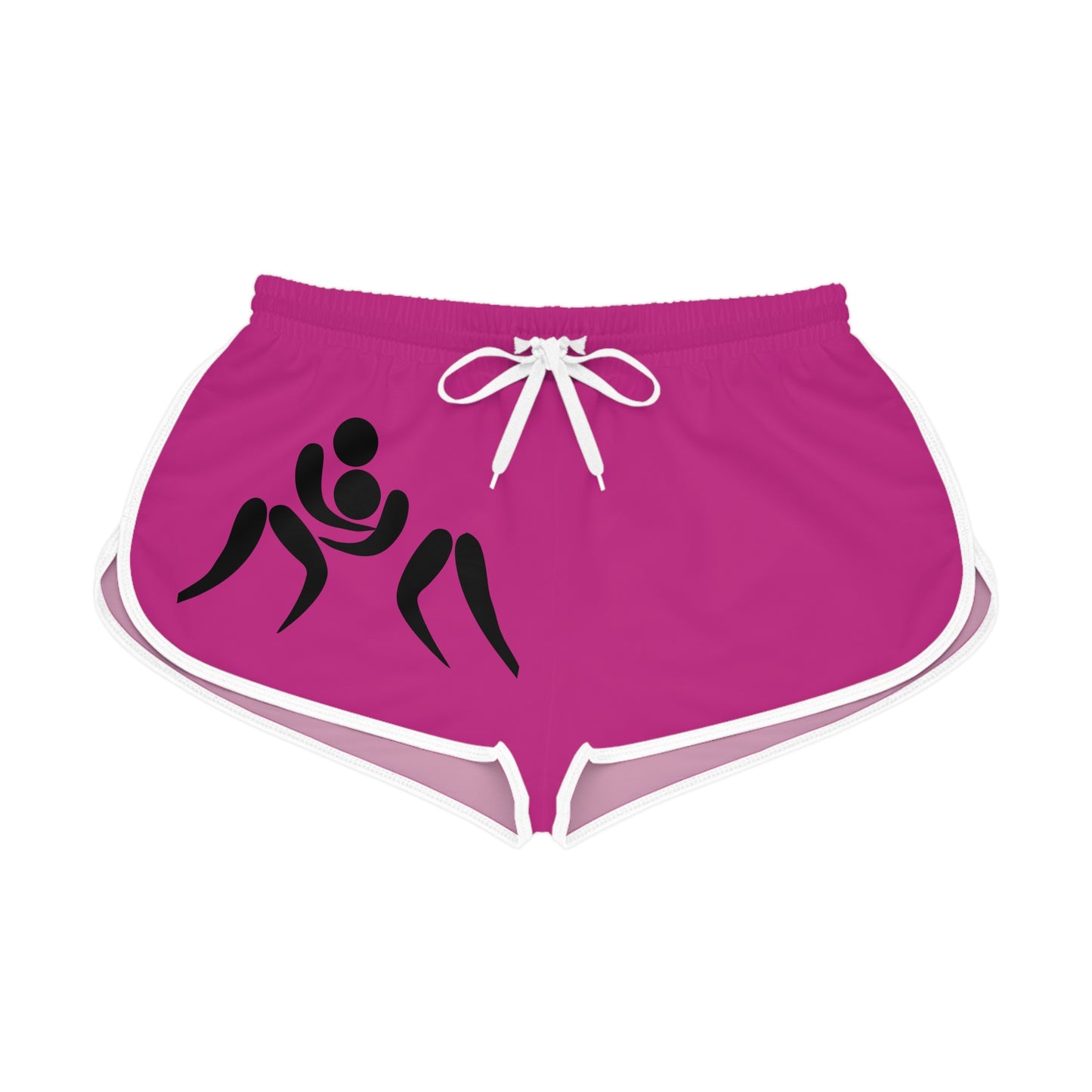 Women's Relaxed Shorts: Wrestling Pink