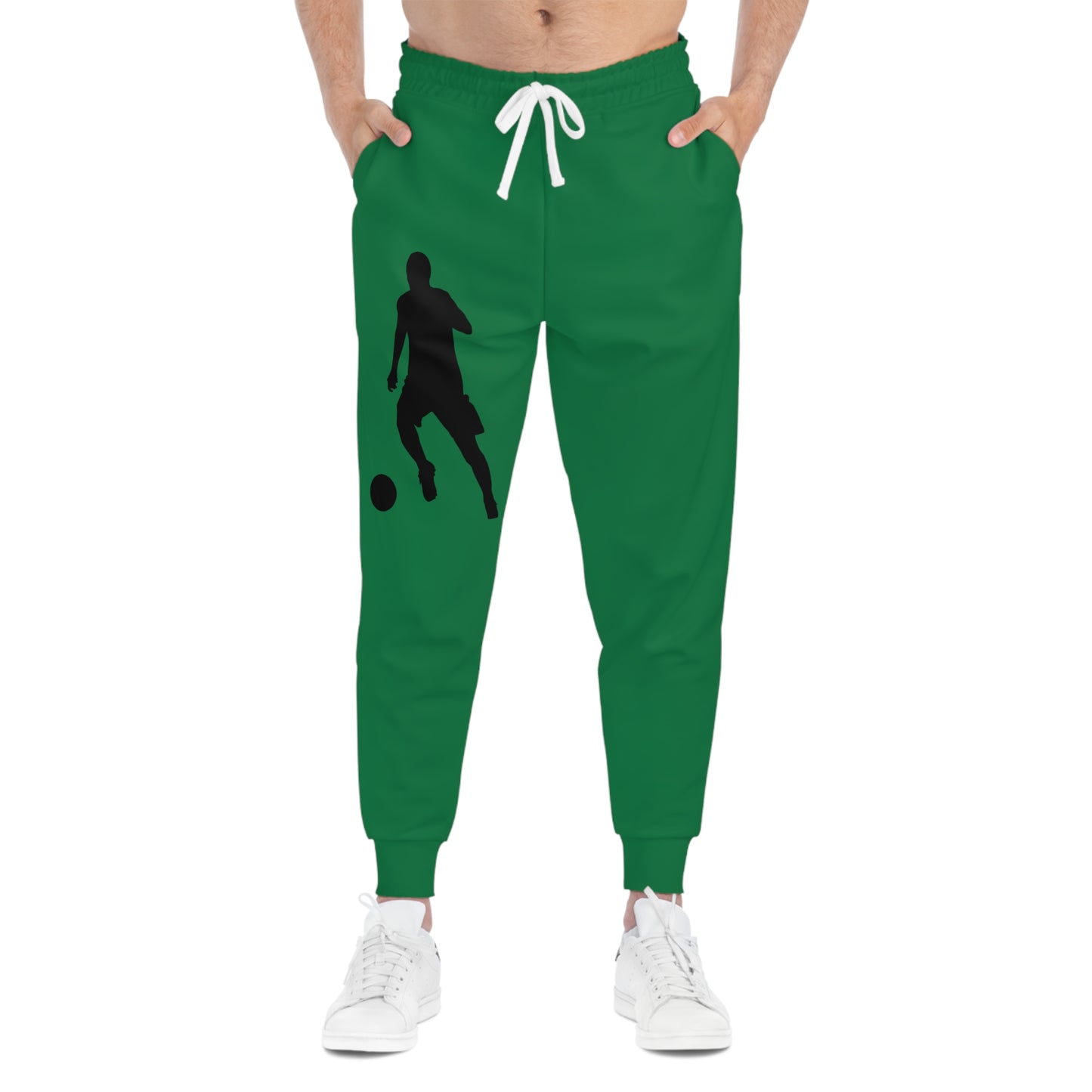 Athletic Joggers: Soccer Dark Green