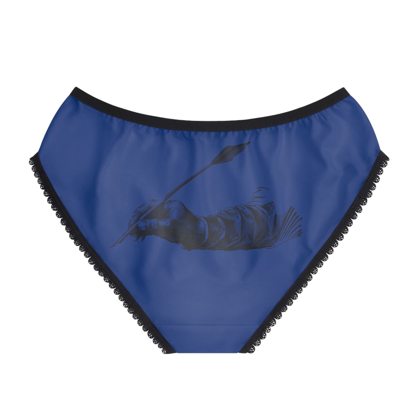 Women's Briefs: Writing Dark Blue