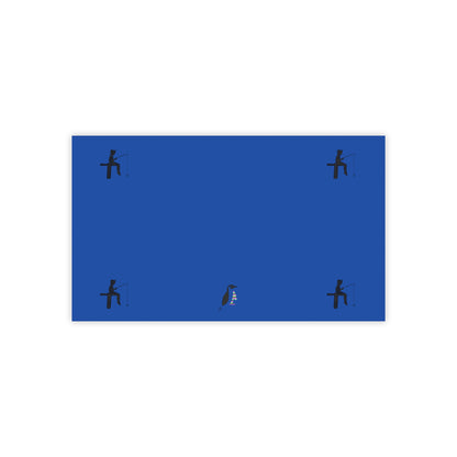 Post-it® Note Pads: Fishing Dark Blue