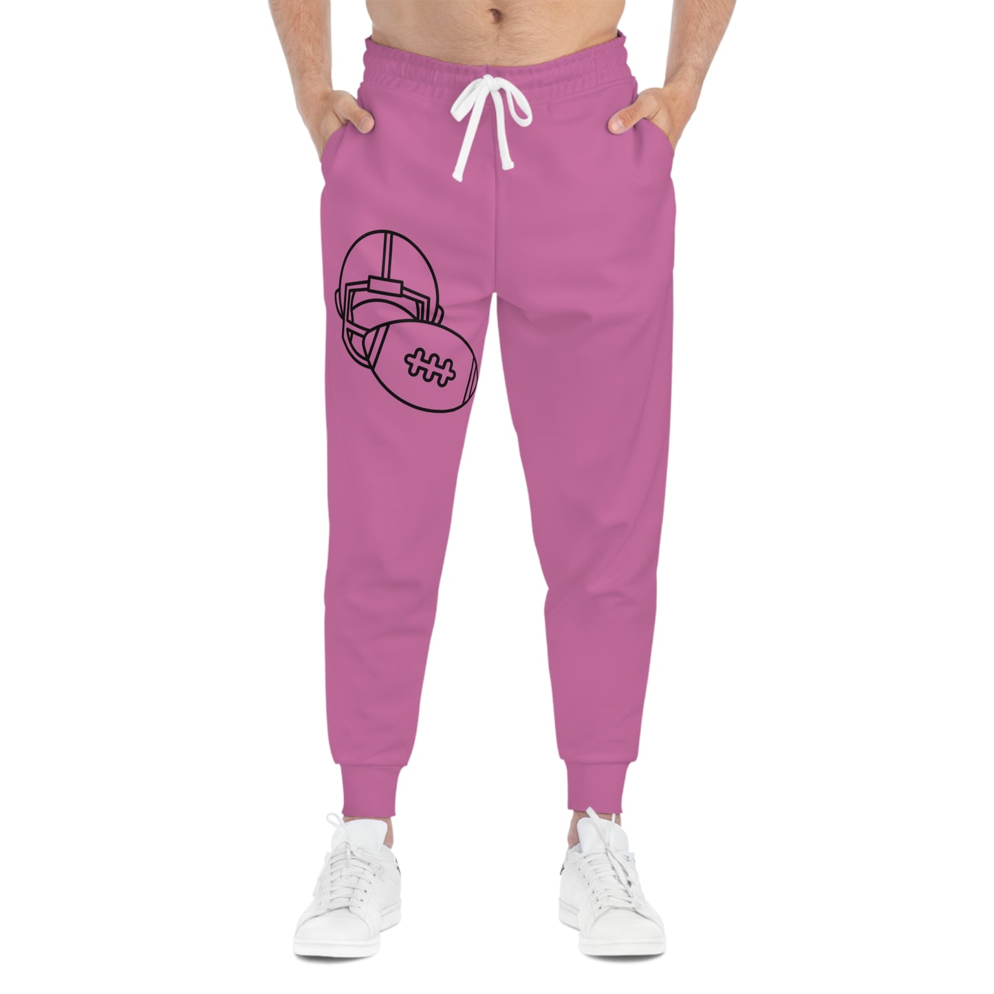 Athletic Joggers: Football Lite Pink