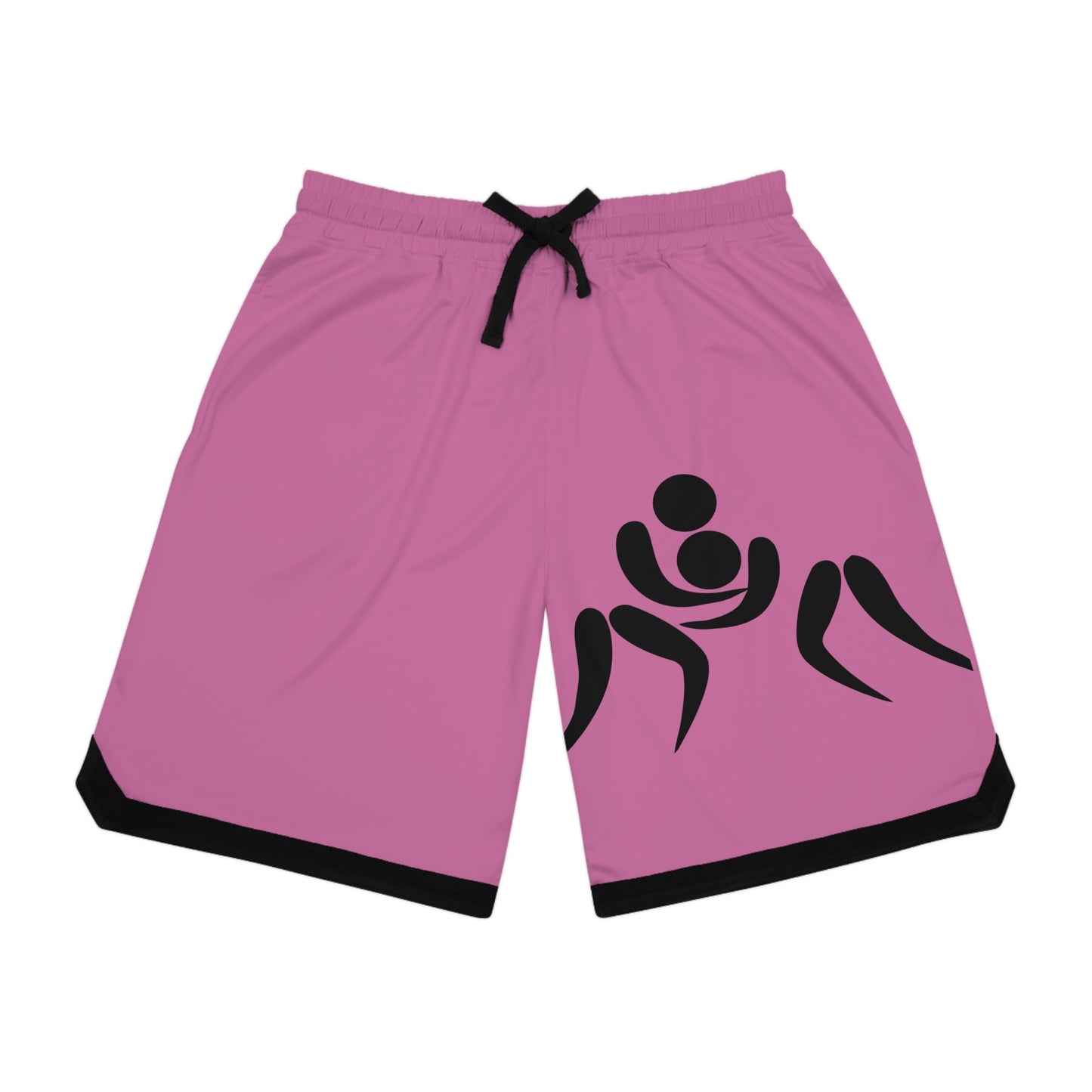 Basketball Rib Shorts: Wrestling Lite Pink