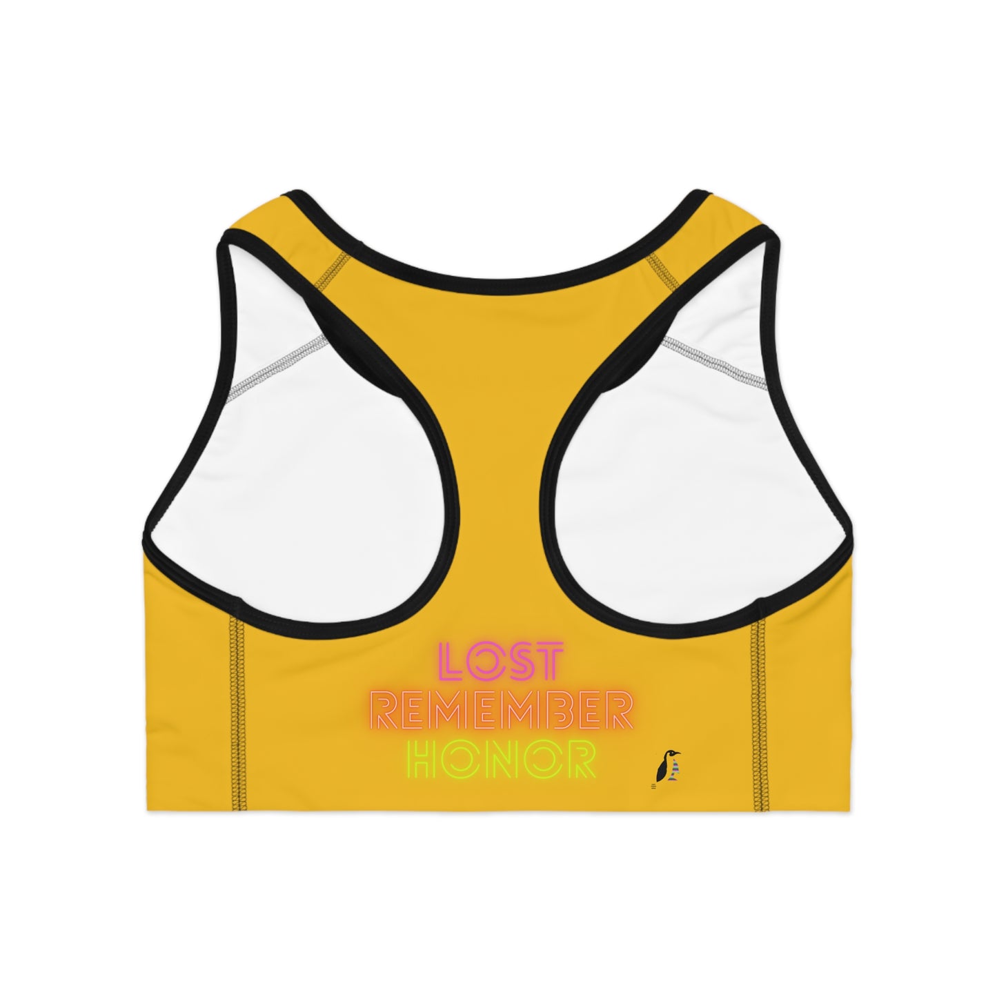 Sports Bra: Wrestling Yellow