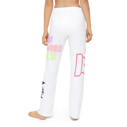 Kids Pajama Pants: Fight Cancer White