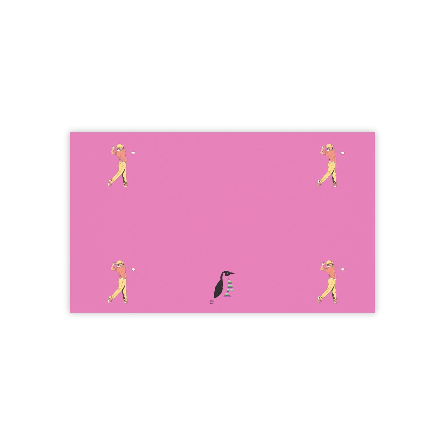 Post-it® Note Pads: Golf Lite Pink