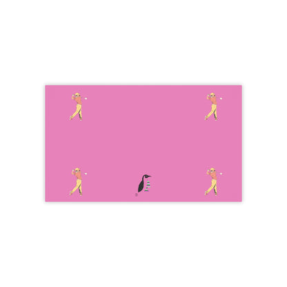 Post-it® Note Pads: Golf Lite Pink