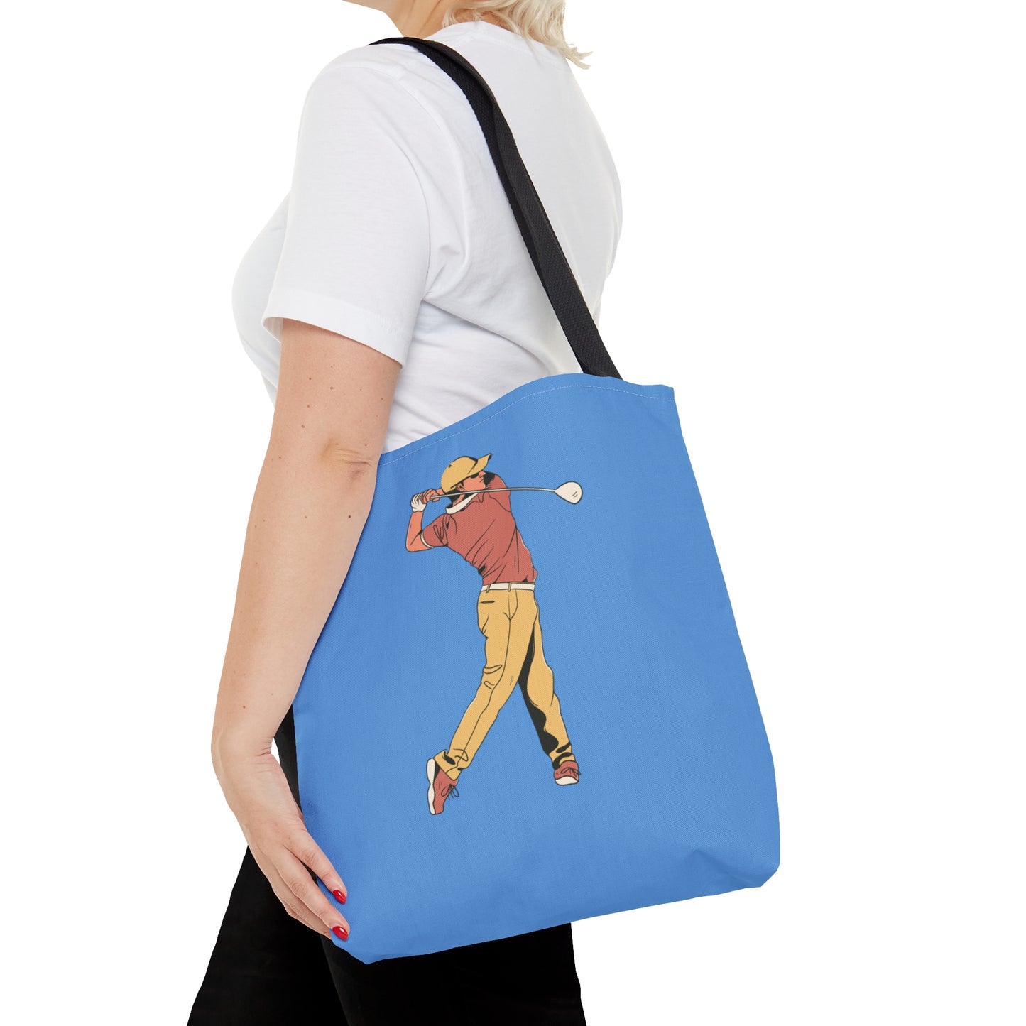 Tote Bag: Golf Lite Blue