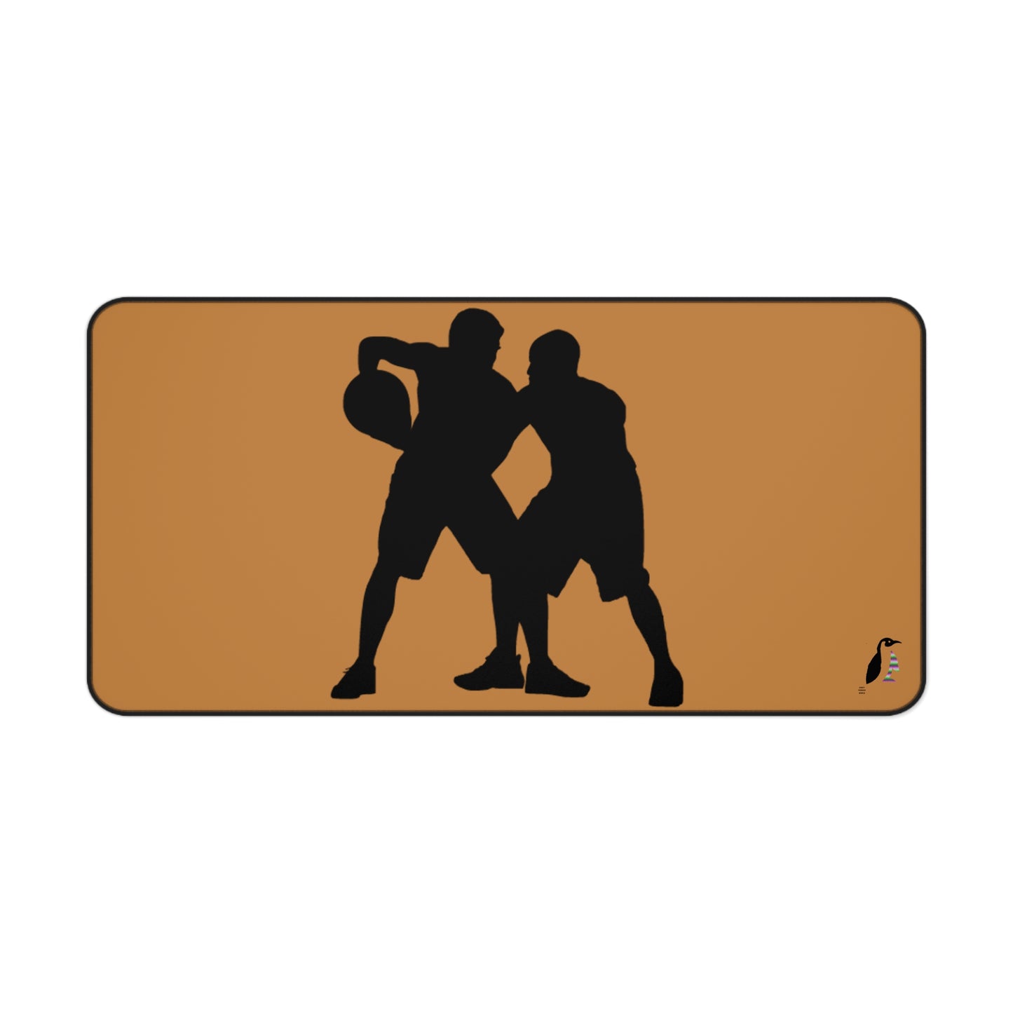 Desk Mat: Basketball Lite Brown