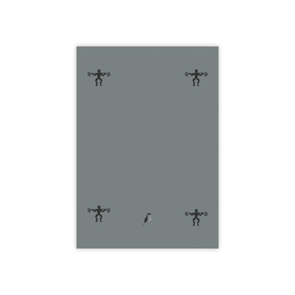 Post-it® Note Pads: Weightlifting Dark Grey