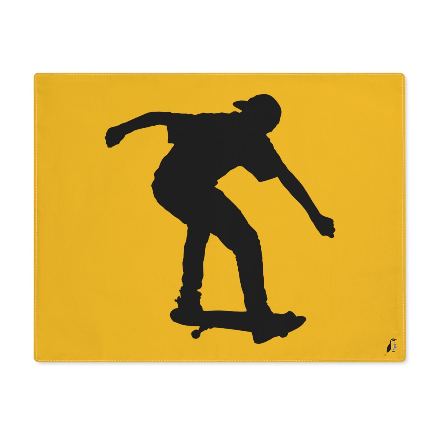 Placemat, 1pc: Skateboarding Yellow