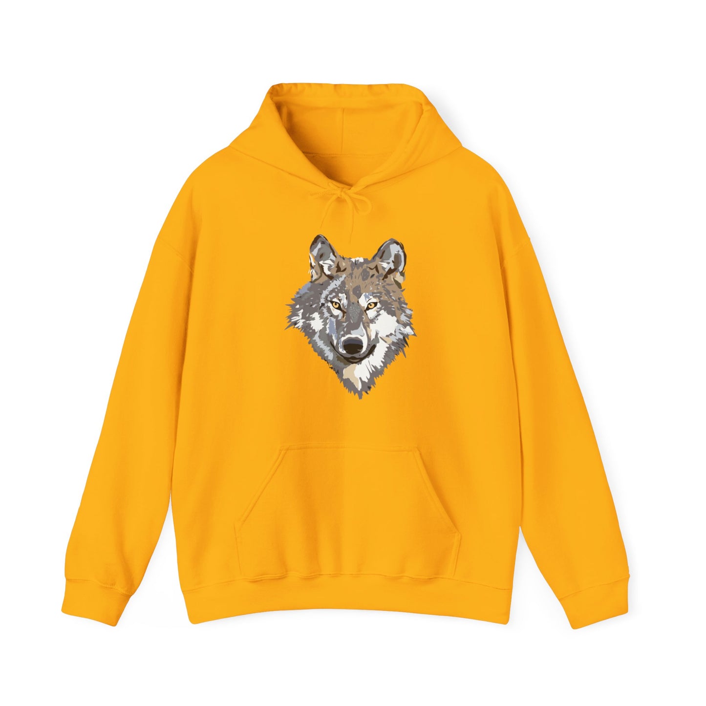 Heavy Blend™ Hooded Sweatshirt: Wolves #1