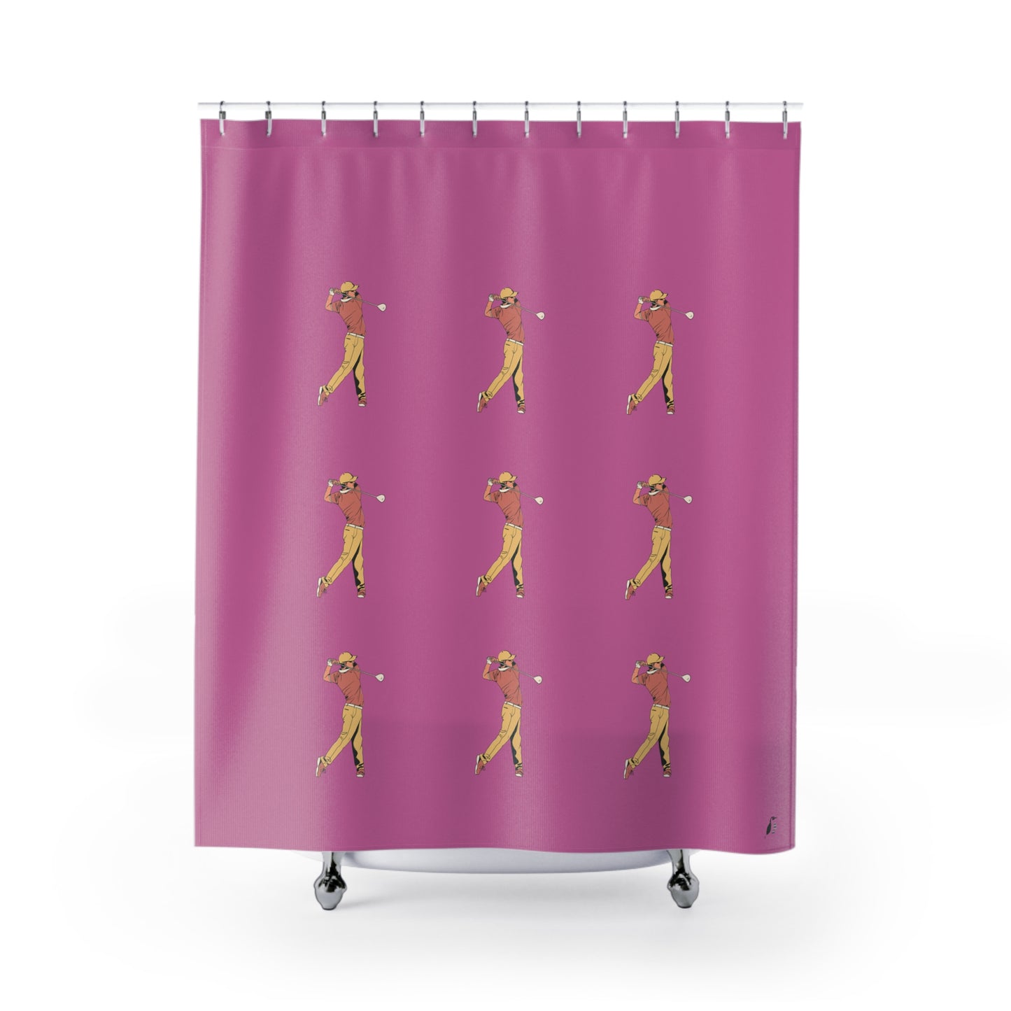Shower Curtains: #2 Golf Lite Pink