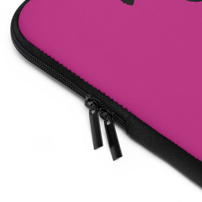 Laptop Sleeve: Skateboarding Pink